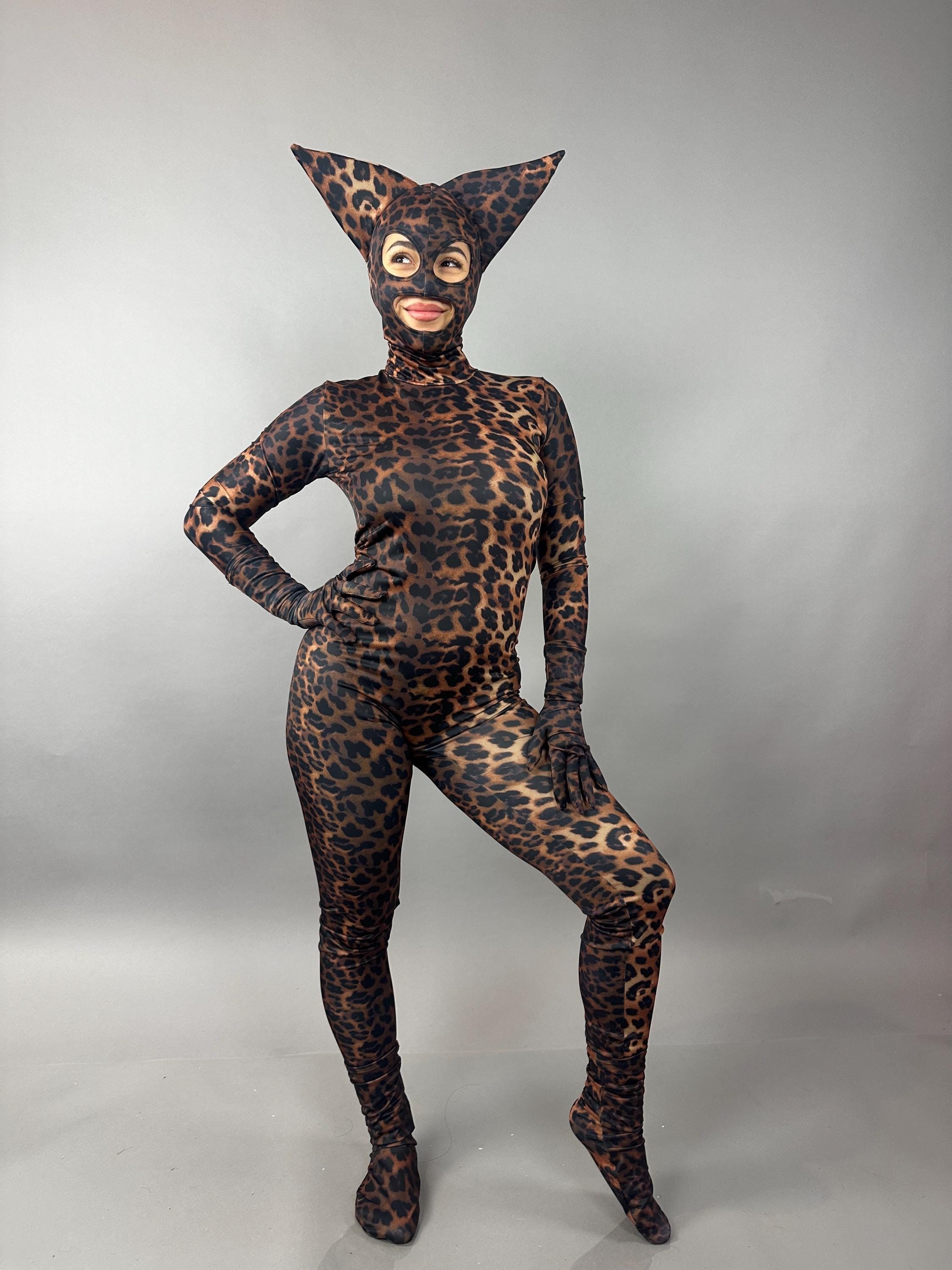 Cheetah bodysuit, Stage Costume, Exotic dance wear, Festival fashion, party outfit,leopard print, trending now.