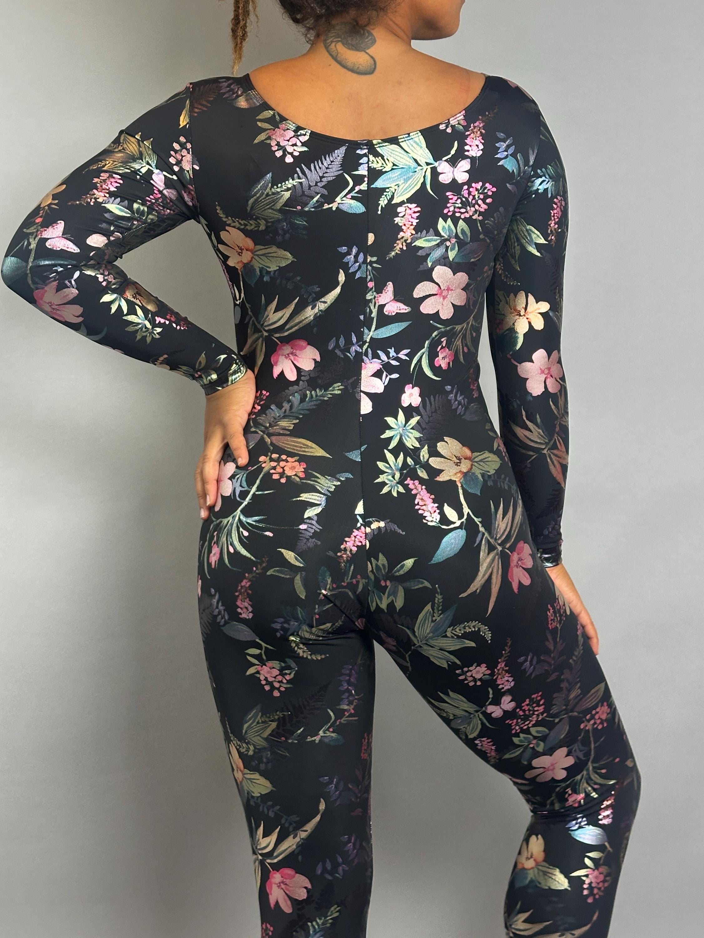 Zentai Fashion, Beautiful Bodysuit for Women or Men, Spandex Jumpsuit, Elegant Dancewear, Contortionist Gifts