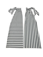 Red and White Striped Stilt Covers, Candy Cane Flared Pants