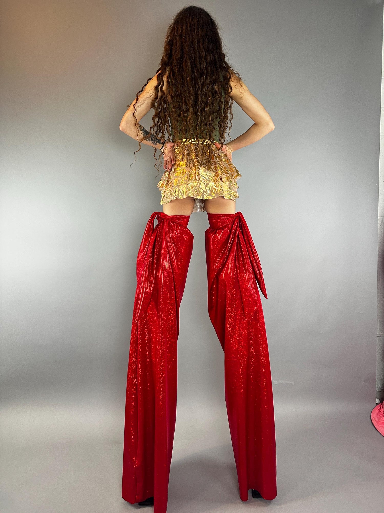 Stilts Covers, Event entertainers, Professional Pants for Clowns, Entertainers & Acrobats, Made in USA, Custom design