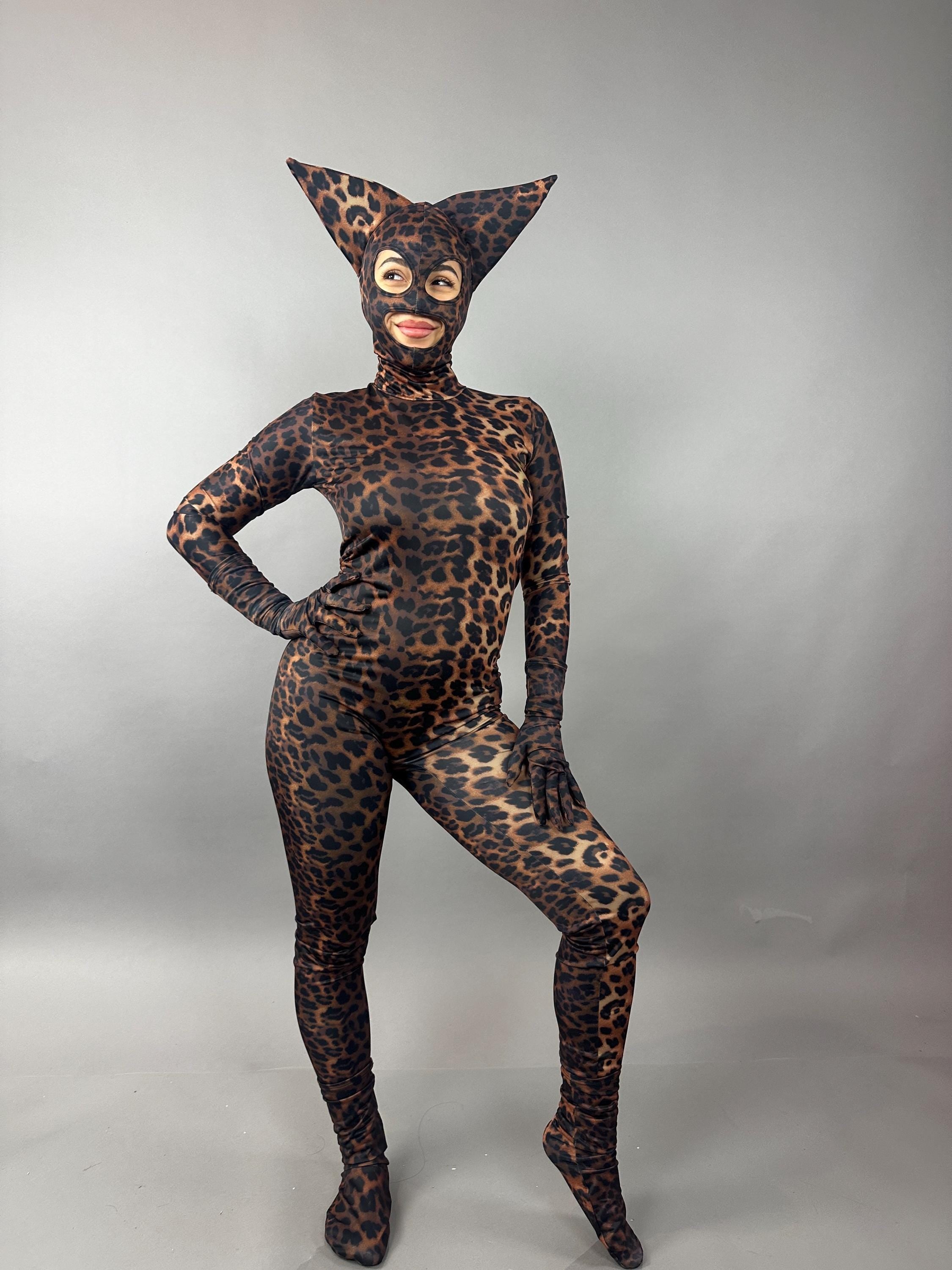 Cheetah bodysuit, Stage Costume, Exotic dance wear, Festival fashion, party outfit,leopard print, trending now.