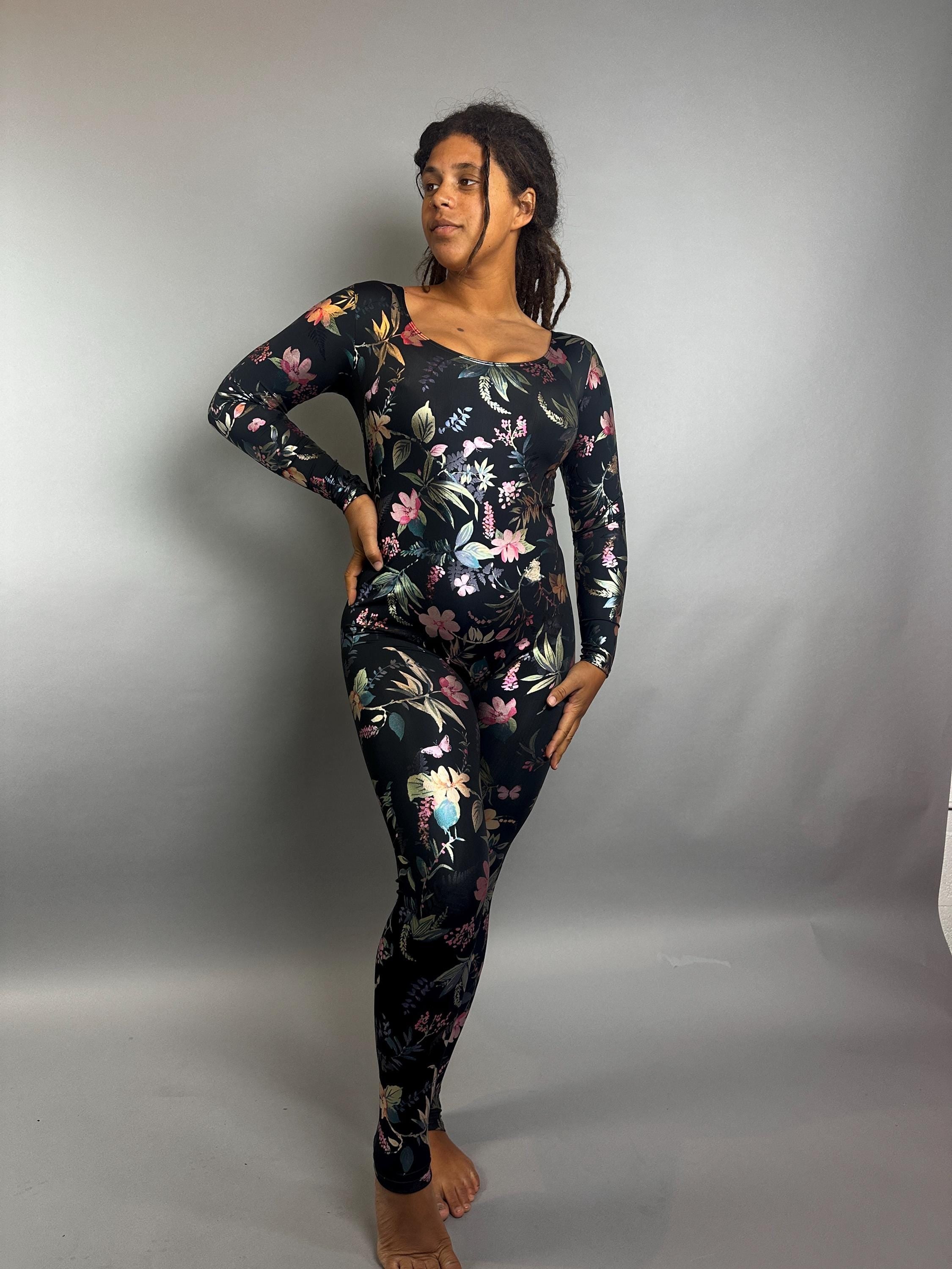 Zentai Fashion, Beautiful Bodysuit for Women or Men, Spandex Jumpsuit, Elegant Dancewear, Contortionist Gifts