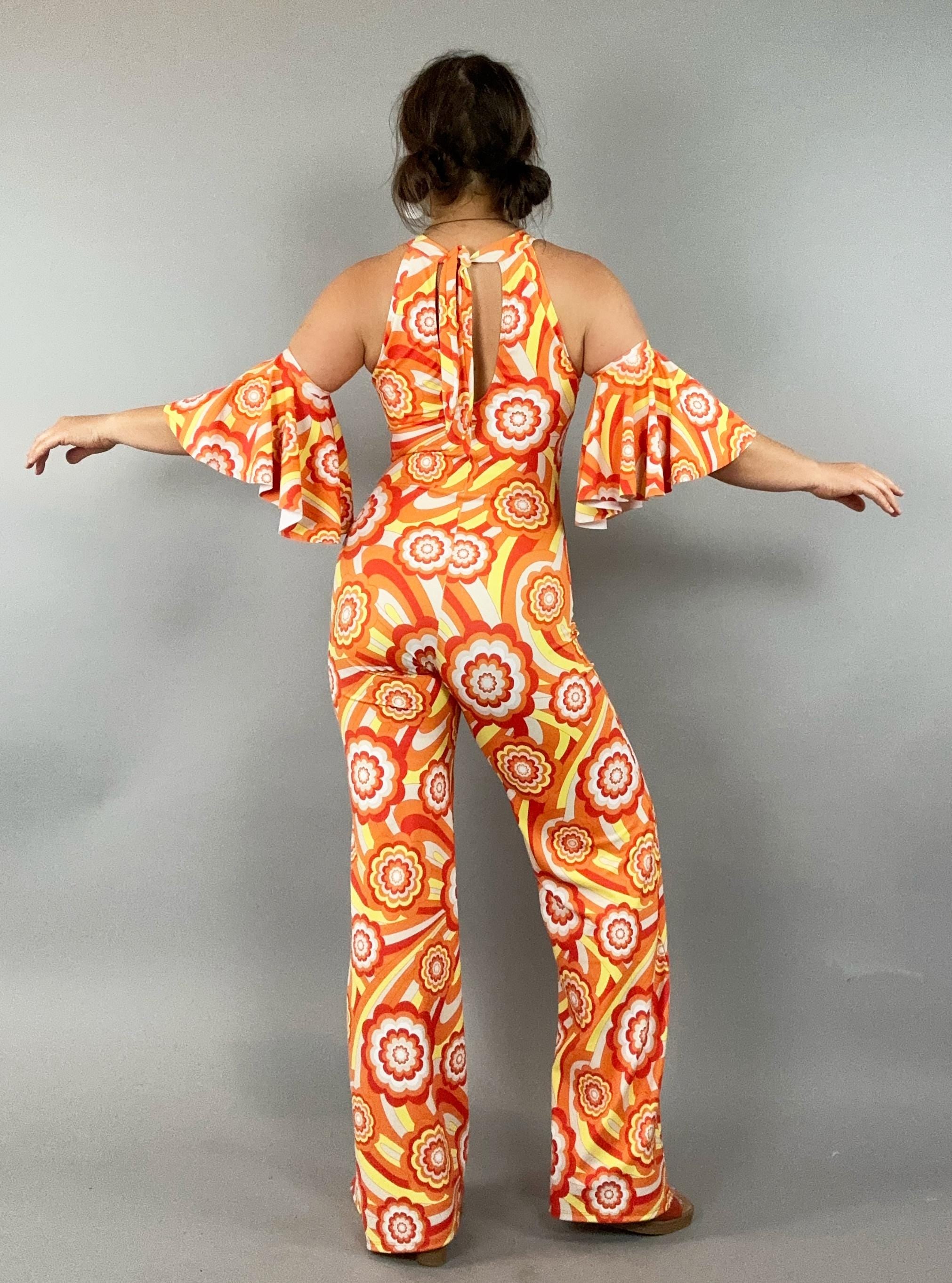 Retro jumpsuit, Bellbottoms, Disco costume, futuristic clothing, Party outfit, Festival Fashion, EDM outfit, Trending now.