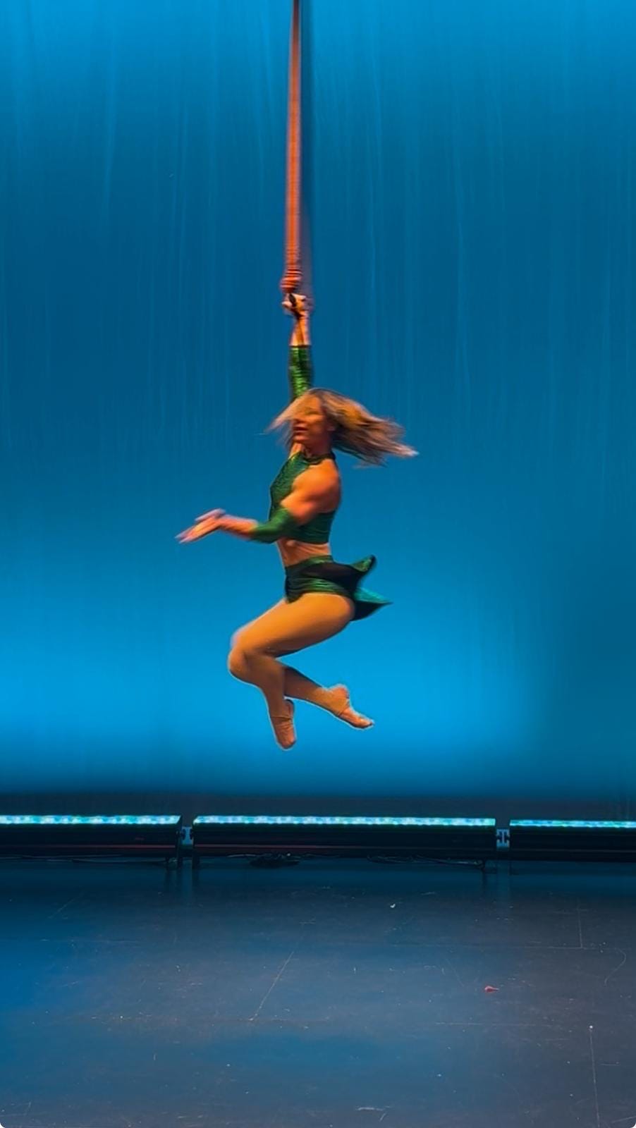 Unique Circus Fashion Pole Dance Bodysuit for Aerialists