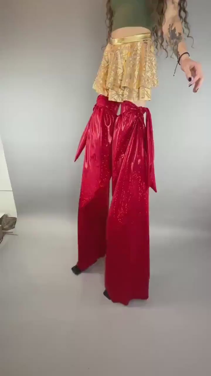 Stilts Covers, Event entertainers, Professional Pants for Clowns, Entertainers & Acrobats, Made in USA, Custom design