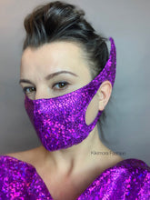 Woman wears the Elf Ears Face Mask for All Ages—beautiful, futuristic, reusable mask inspired by Baby Yoda—with a matching outfit. "Kikimora Fashion" appears on the image.