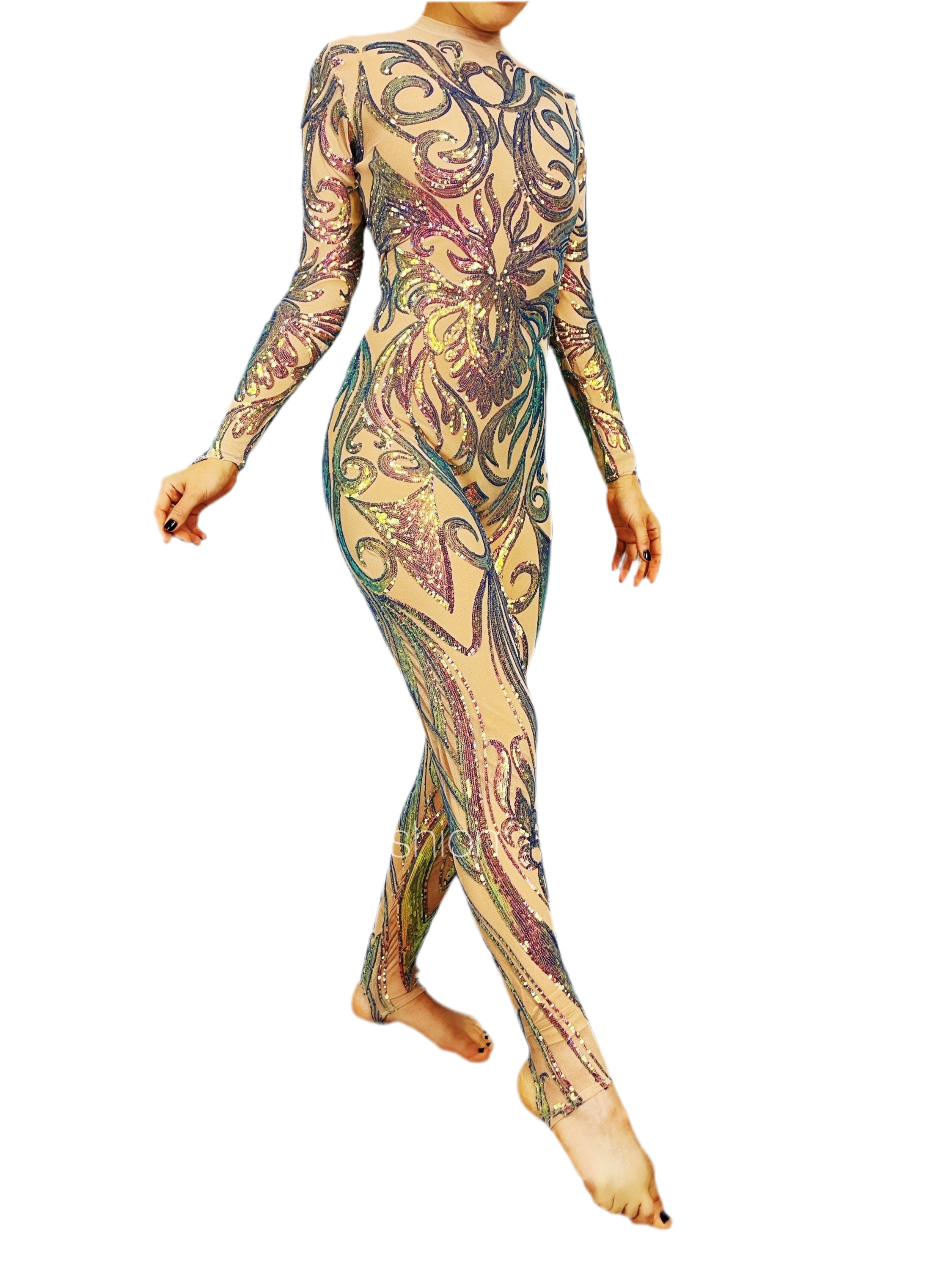 Spandex Catsuit, Exotic Dancewear, Beautiful Women Bodysuit, Trending Now, Bridal Bodysuit