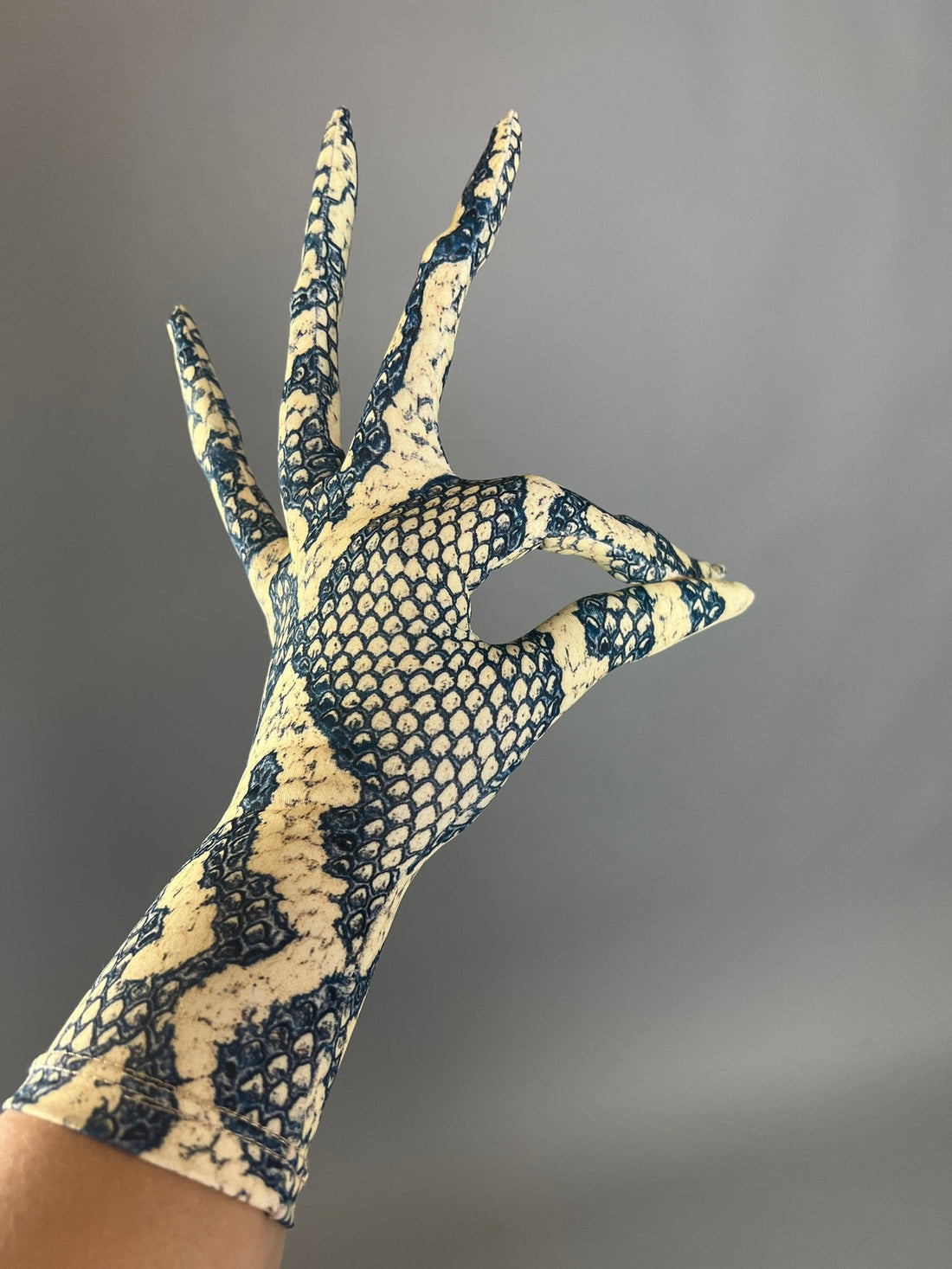 Long Fingers Gloves, Creepy Gloves, Costume Gloves, Cosplay Accessory, Trending Now, Snake Print