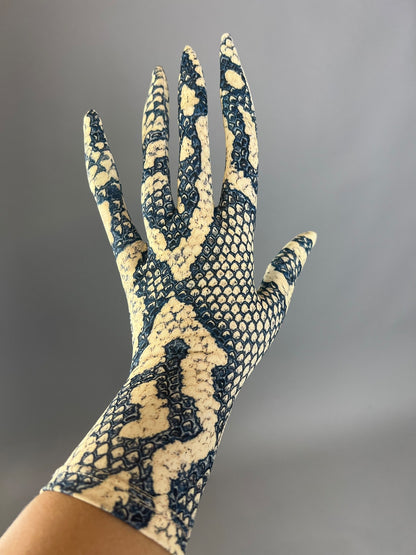 Long Fingers Gloves, Creepy Gloves, Costume Gloves, Cosplay Accessory, Trending Now, Snake Print