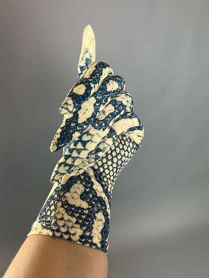 Long Fingers Gloves, Creepy Gloves, Costume Gloves, Cosplay Accessory, Trending Now, Snake Print