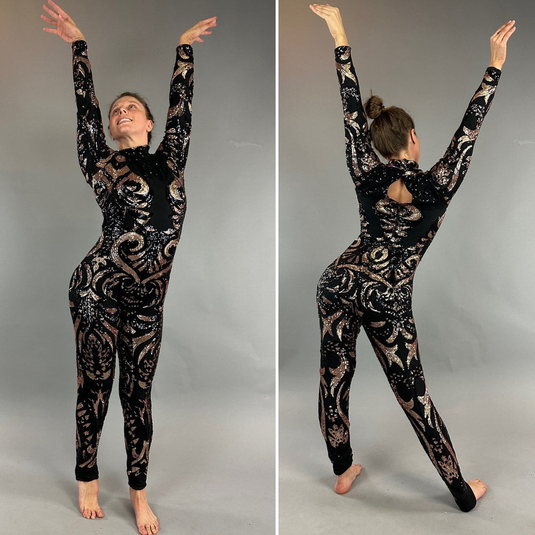 Beautiful Sequin Jumpsuit, Exotic Dance Wear, Gymnastic Costume, Futuristic Fashion, Festival Catsuit, Trending Now