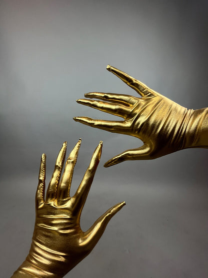 Long Fingers Gloves, Creepy Gloves, Costume Gloves, Cosplay Accessory, Trending Now, Futuristic Fashion