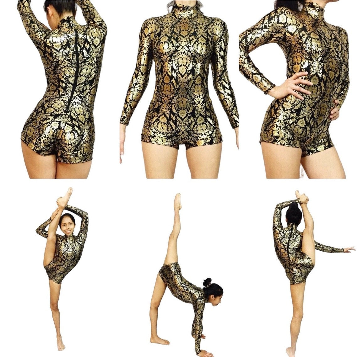 Beautiful Leotard for Contortion, Circus Outfit, Costume for Dancers, Aerialist Gift, Made in Usa, Trending Now, Exotic Dance Wear