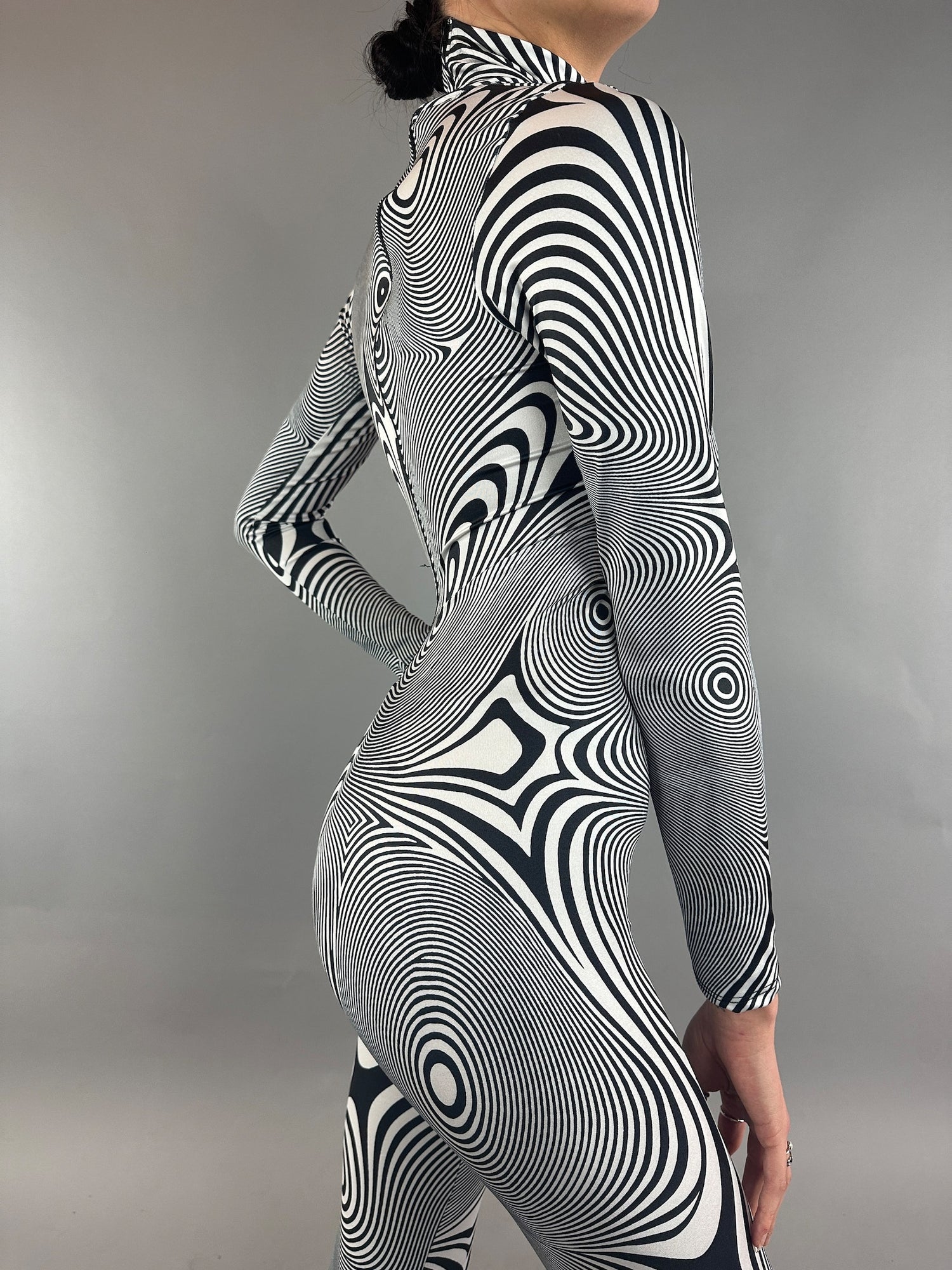 Exotic Dance Wear, Lycra Jumpsuit for Woman or Man, Trending Now, Alien Costume