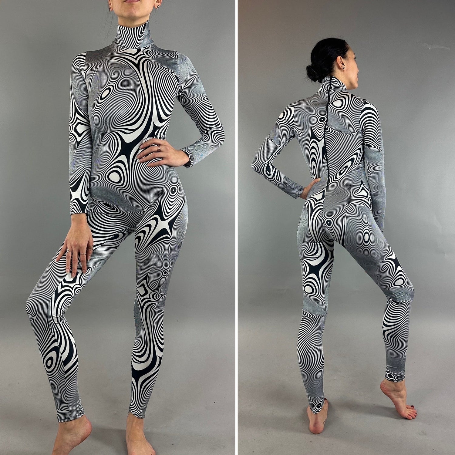 Exotic Dance Wear, Lycra Jumpsuit for Woman or Man, Trending Now, Alien Costume