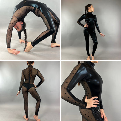 Elegant Jumpsuit, Festival Fashion, Club Wear, Gymnastic Leotard, Exotic Dance Wear, Trending Now, Spandex Bodysuit, Aerialist Costume