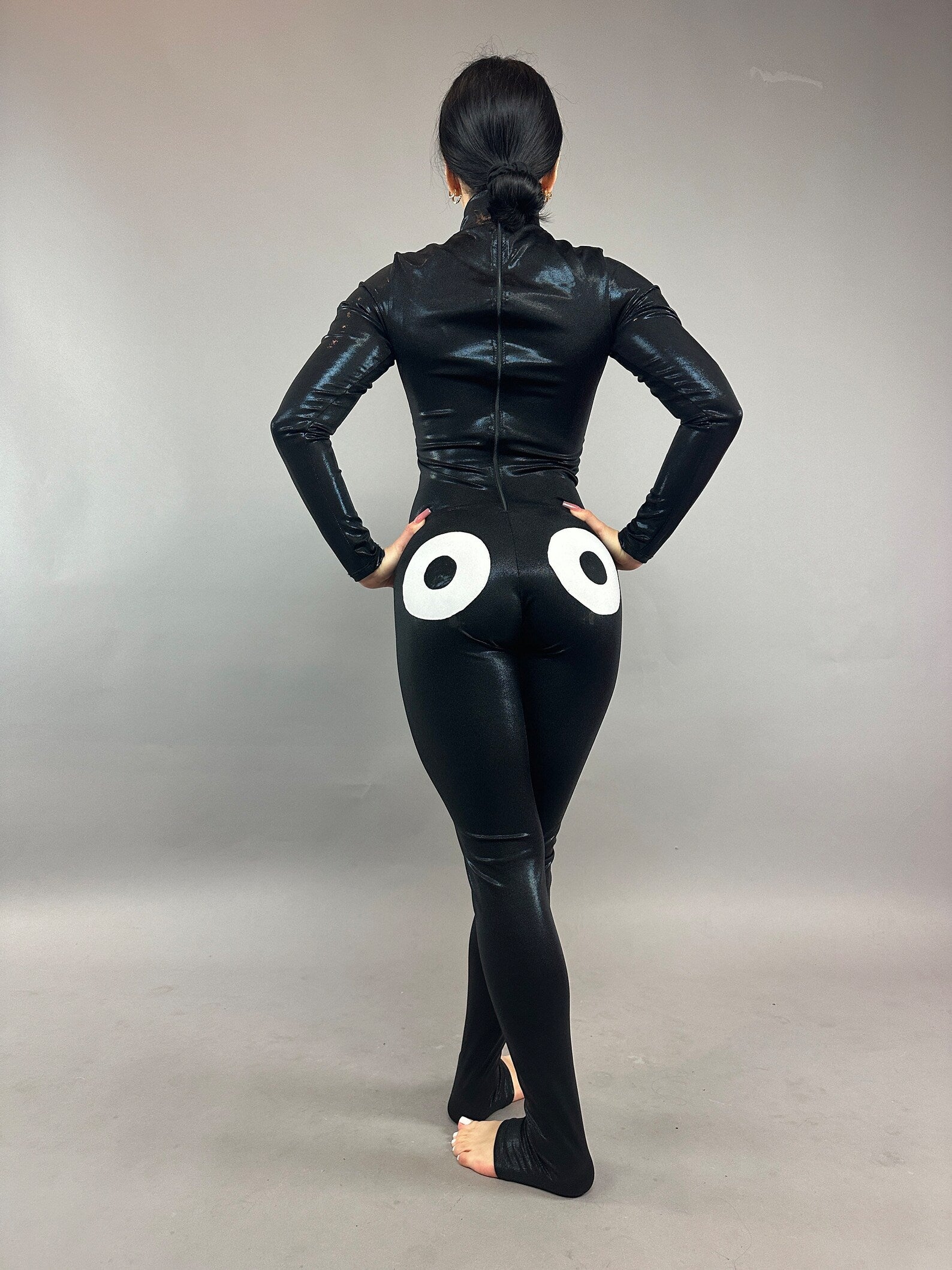 Googly Eyes, Futuristic Clothing, Show Girl Costume, Trending Now, Spandex Bodysuit, Exotic Dance Wear, High Fashion, Festival Outfit