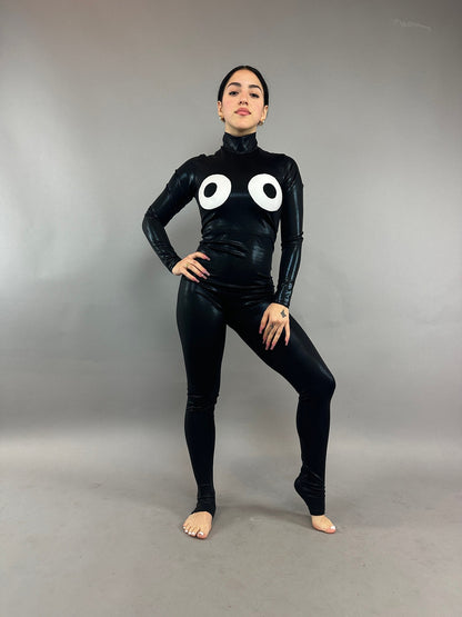 Googly Eyes, Futuristic Clothing, Show Girl Costume, Trending Now, Spandex Bodysuit, Exotic Dance Wear, High Fashion, Festival Outfit