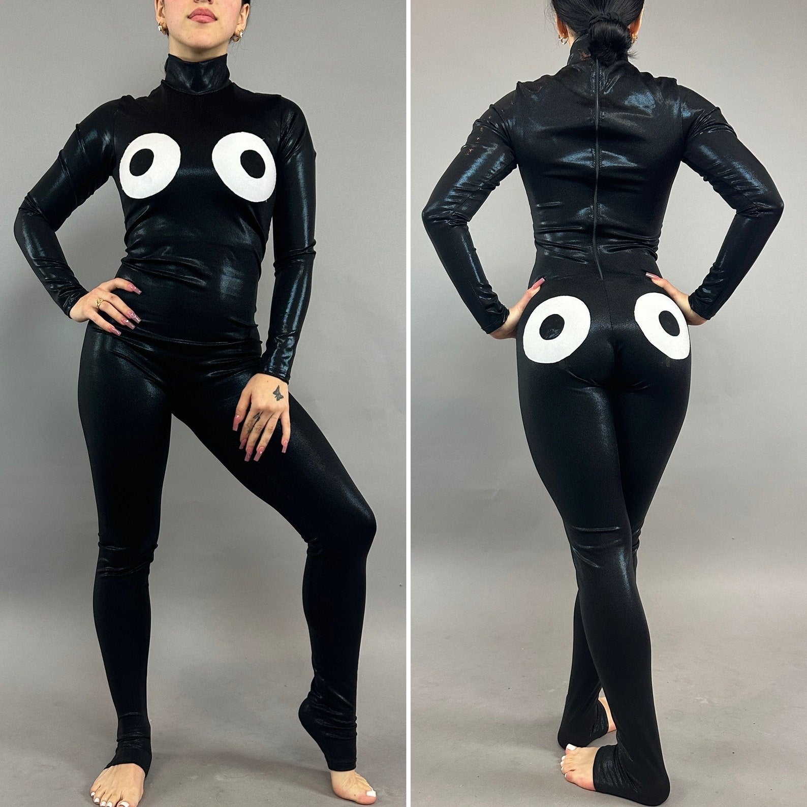 Googly Eyes, Futuristic Clothing, Show Girl Costume, Trending Now, Spandex Bodysuit, Exotic Dance Wear, High Fashion, Festival Outfit