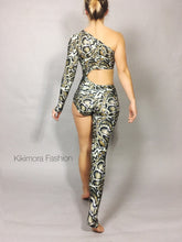 Bodysuit for woman, Exotic dance wear, Snake print Costume, personalized jumpsuit for contortionist, aerialist, trending now