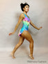 Pole dance wear, Super cute Burlesque bodysuit with skirt, Showgirl costume,Exotic dance wear,Dance teacher gift rending now