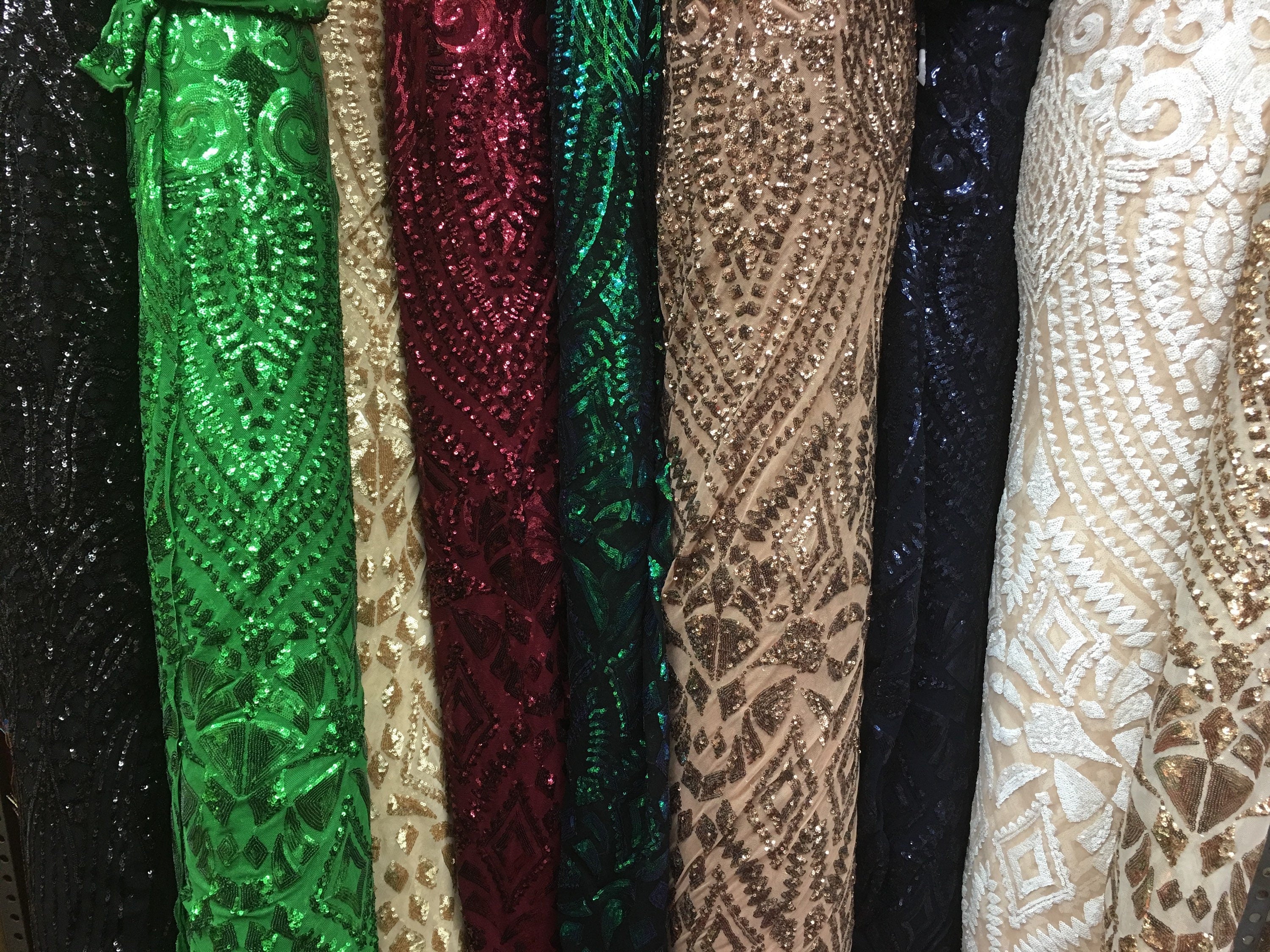 Deep Forest, Glamour Catsuit, Sequins Jumpsuit, Stage Costume, Gymnastic and Party Outfit