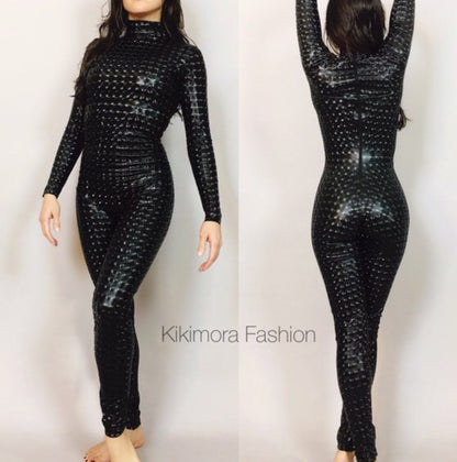 Bodysuit for Women, Gymnastic Costume, Dancewear, Like Latex, Made in Usa, Made by Measure, Aerialist Gifts, Dance Teacher Gift