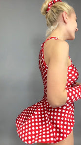 Exotic Dance Wear, Super Cute Burlesque Bodysuit With Skirt, Showgirl Costume, Pole Dance Wear, Dance Teacher Gift, Trending Now