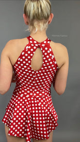 Exotic Dance Wear, Super Cute Burlesque Bodysuit With Skirt, Showgirl Costume, Pole Dance Wear, Dance Teacher Gift, Trending Now