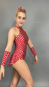 Exotic Dance Wear, Super Cute Burlesque Bodysuit With Skirt, Showgirl Costume, Pole Dance Wear, Dance Teacher Gift, Trending Now