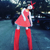 Stilts Covers, Stilts Walker Costume, Circus Costume, Exotic Dancewear