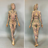 Spandex Catsuit, Exotic Dancewear, Beautiful Women Bodysuit, Trending Now, Bridal Bodysuit
