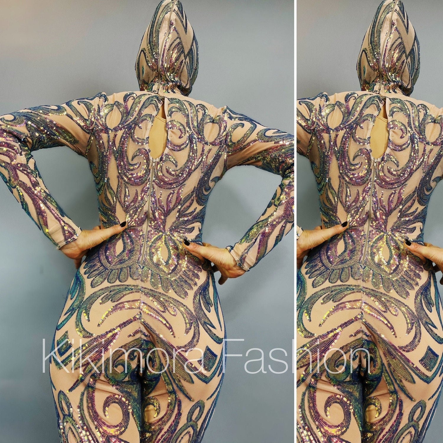 Spandex Catsuit, Exotic Dancewear, Beautiful Women Bodysuit, Trending Now, Bridal Bodysuit
