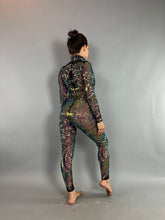 Black Unicorn Beautiful Jumpsuit, Exotic Dancewear, Futuristic Clothing, Trending Now