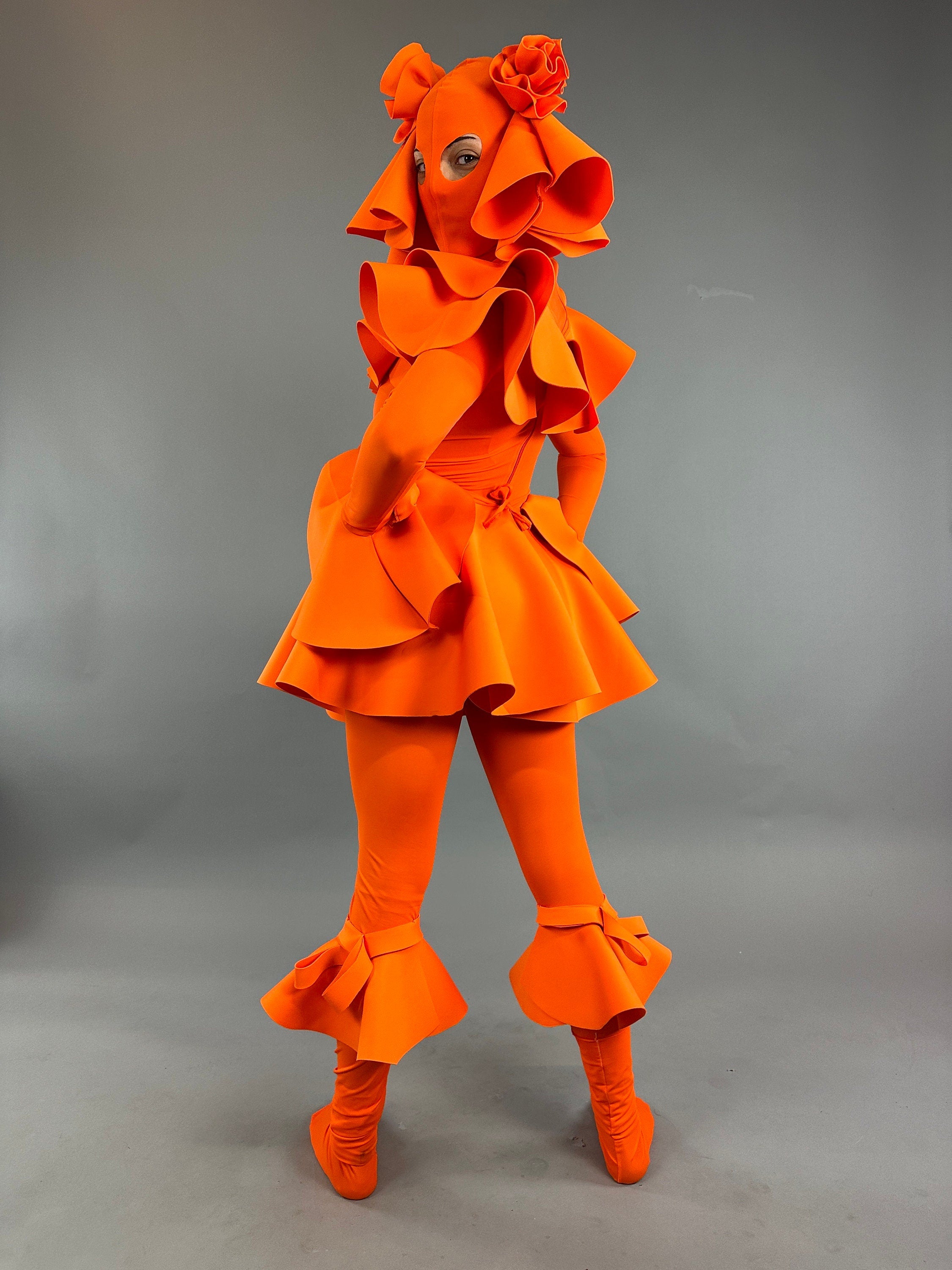 Exotic Dance Wear, Futuristic Clothing,festival Outfit, Trending Now, Club Costume, Creature Costume, Unisex Bodysuit, Trending Now