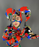 Joker Mask, Headpiece Costume, Jester Costume, Trending Now, Exotic Dance Wear, Club Outfit, Festival Fashion, Rave Outfit