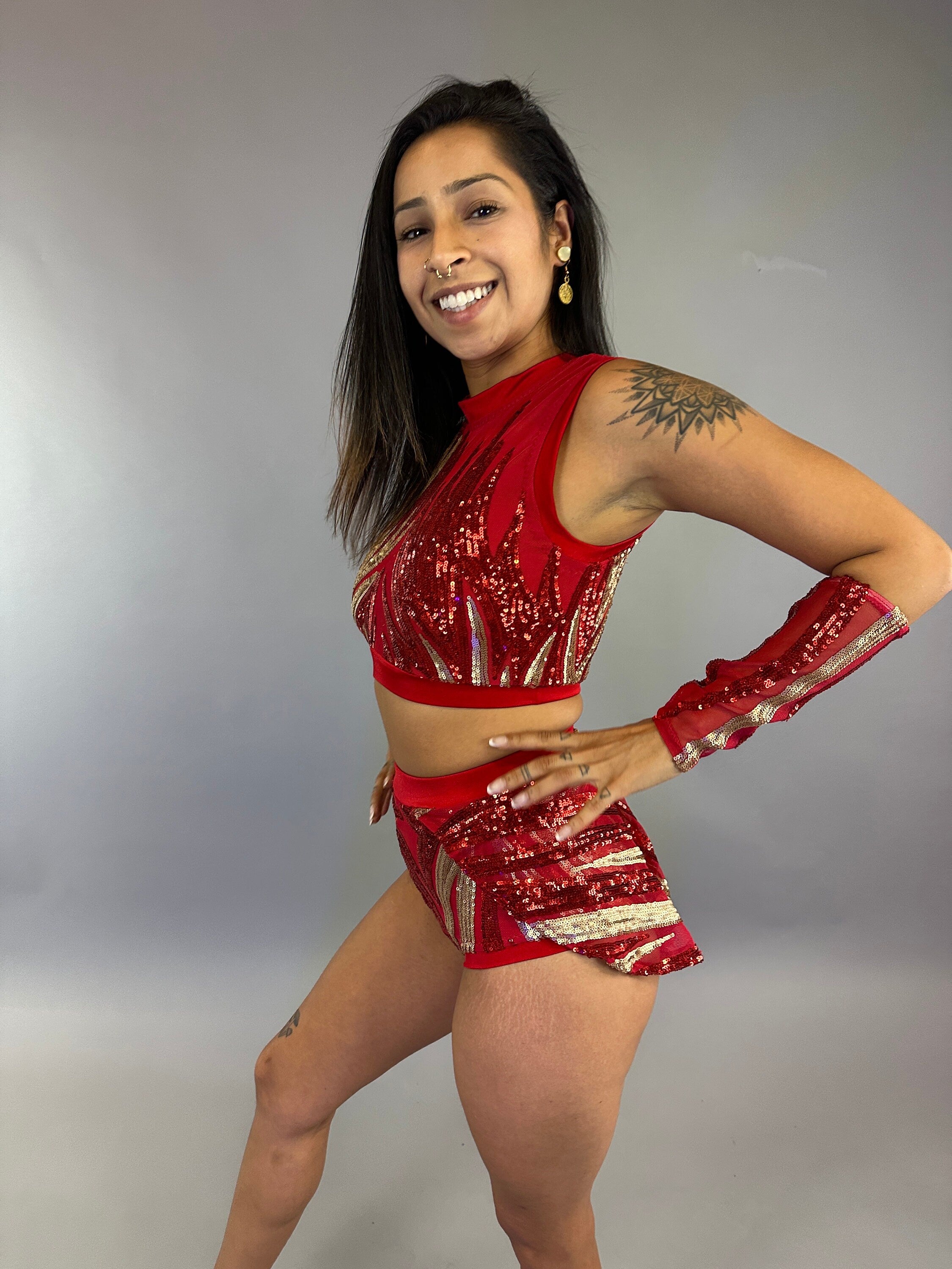 Exotic Dance Wear, Pole Dancer Outfit, Showgirl Costume, Trending Now, Gogo Dancer Costume, Aerialist Gift