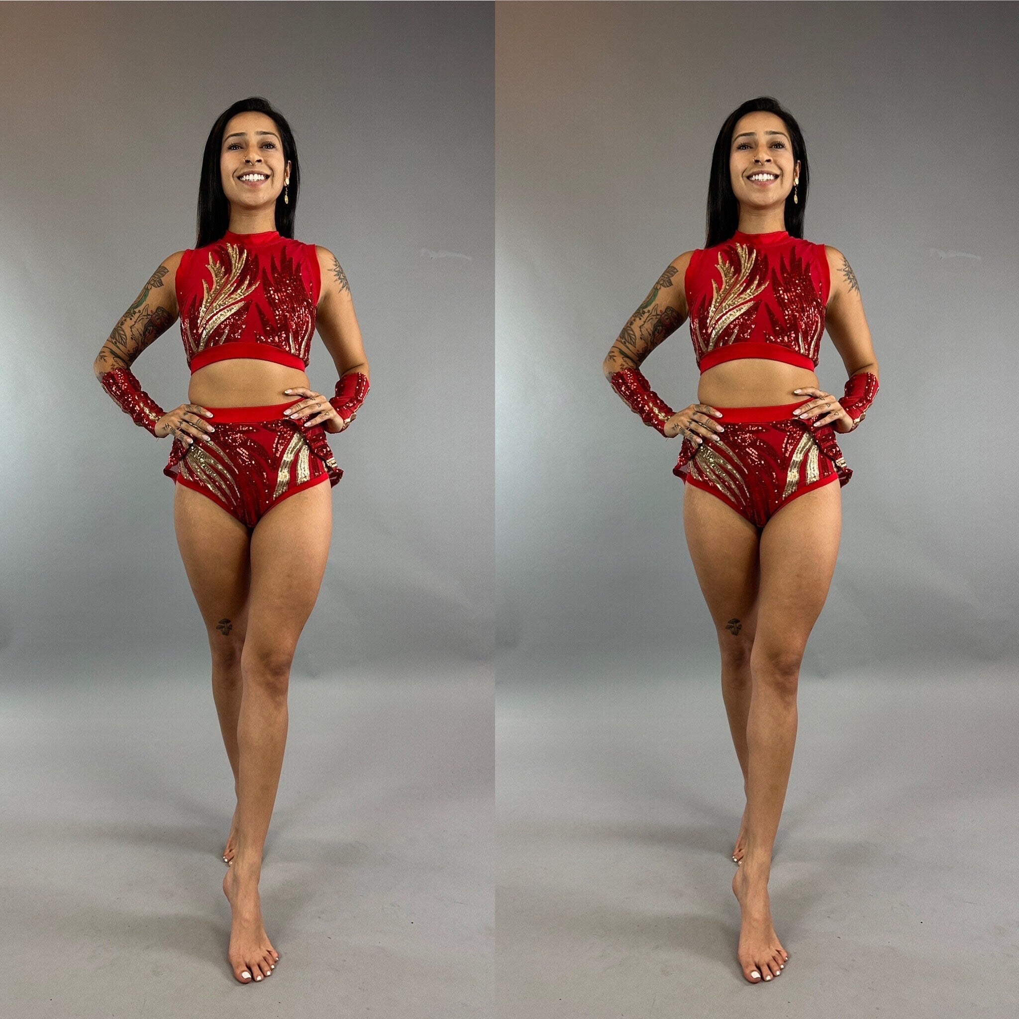 Exotic Dance Wear, Pole Dancer Outfit, Showgirl Costume, Trending Now, Gogo Dancer Costume, Aerialist Gift