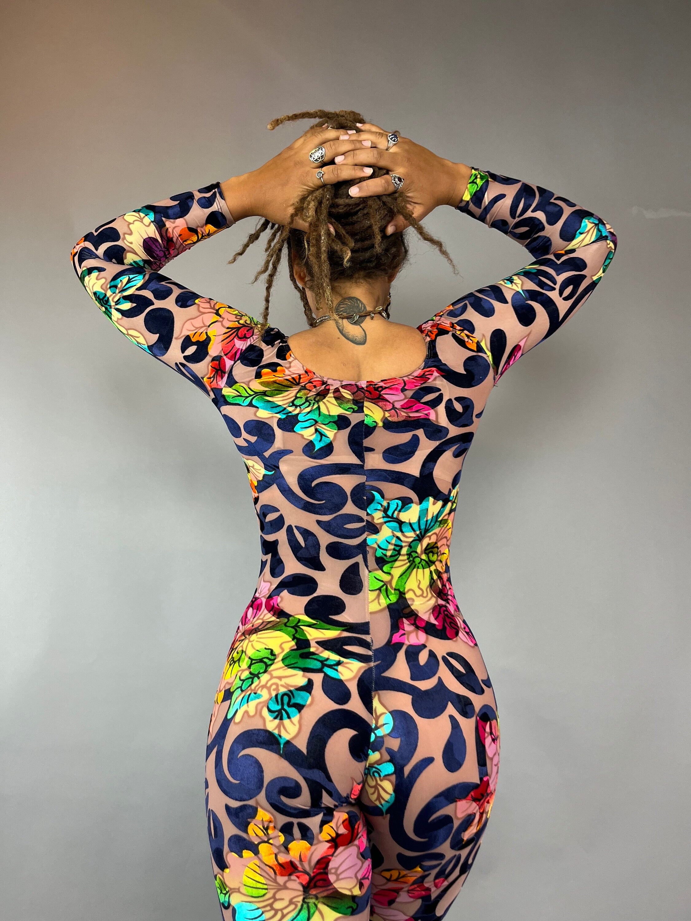 Disco Jumpsuit,festival Outfit, Trending Now, Exotic Dance Wear, Bohemian Pants