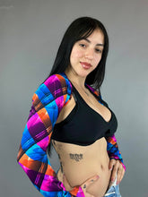 Trending Now, Futuristic Shrug, Exotic Dancewear, Edm Fashion, Futuristic Fashion, Handmade Shrug, Festival Outfit