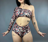 Leotard Costume for Gymnasts, Circus Outfit, Futuristic Clothing, Exotic Dance Wear, Pole Dance Costume