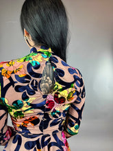 Exotic Dance Wear, Floral Pattern, Spandex Leotard, Dance Costume, Circus Outfit, Trending Now, Festival Outfit
