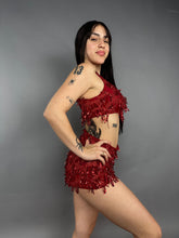 Pole Dance Costume, Crop Top and Bottoms Set, Exotic Dance Wear, Trending Now, Gogo Outfit, Rave Outfit, Festival Fashion