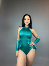 Exotic Dance Wear, Aqua Blue, Spandex Leotard, Dance Costume, Circus Outfit, Trending Now