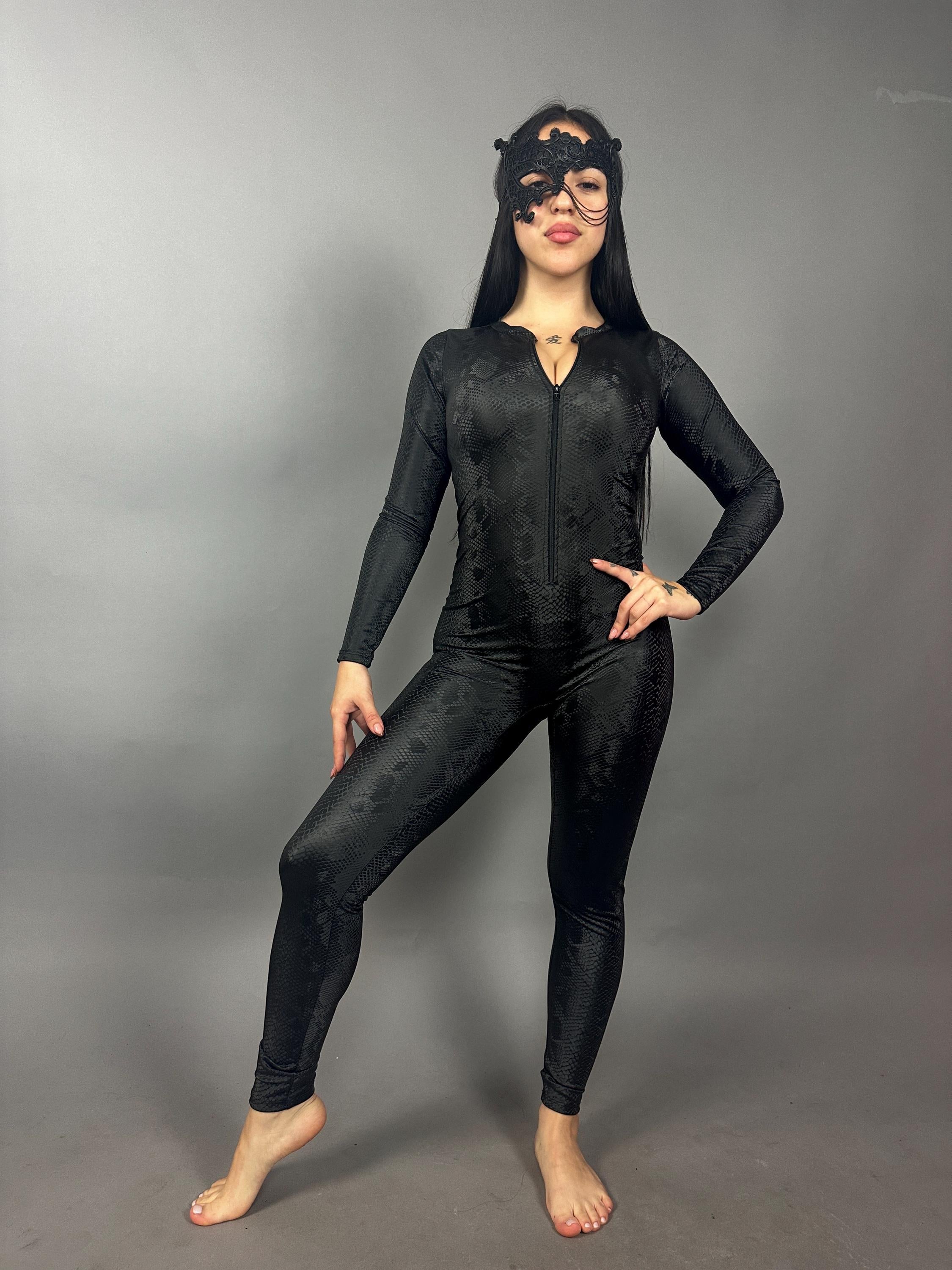 Bodysuit for woman or man, Snake woman costume, trending now, spandex bodysuit, aerialist costume, exotic dance wear.