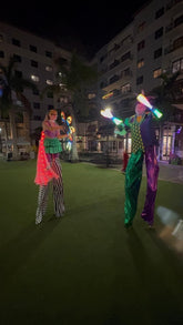 Stilts pants - Long Legs stilts pants . Stilt walkers, circus performers, stage costume, clown costume.