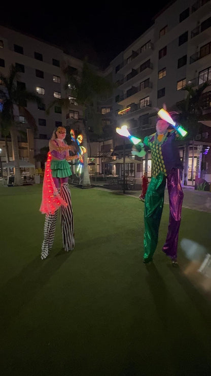 Stilts pants - Long Legs stilts pants . Stilt walkers, circus performers, stage costume, clown costume.