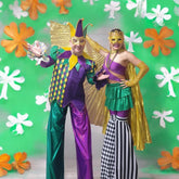 Stilts pants - Long Legs stilts pants . Stilt walkers, circus performers, stage costume, clown costume.