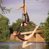 Elegant Spandex Leotard: Gymnastic Costume, Exotic Dance Wear, Circus Performer Outfit, Festival Fashion