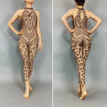 Sequin Jumpsuit, Exotic Dancewear, Bridal Bodysuit, Beautiful Costume, Dance Teacher Gifts, Trending Now